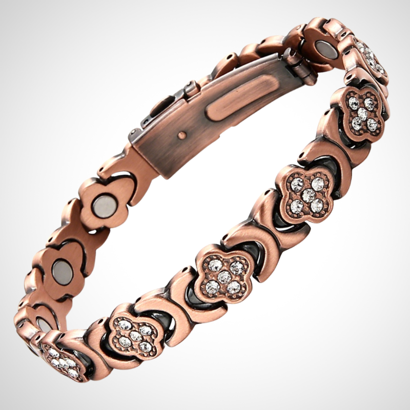 MONIQUE - Elegant Magnetic Copper Bangle