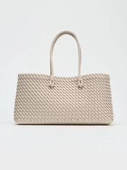LINDSAY - Elegant Woven Tote Bag for Casual Daily Use