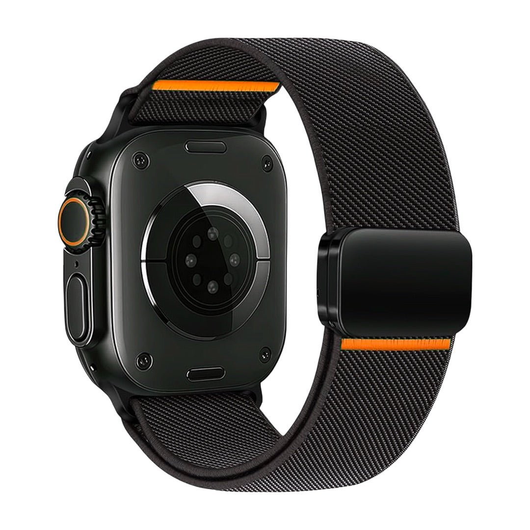 Breathable Nylon Apple Watch Bracelet, Invisible Magnetic Clasp, Ergonomic Design for Apple Watch, Torade Model