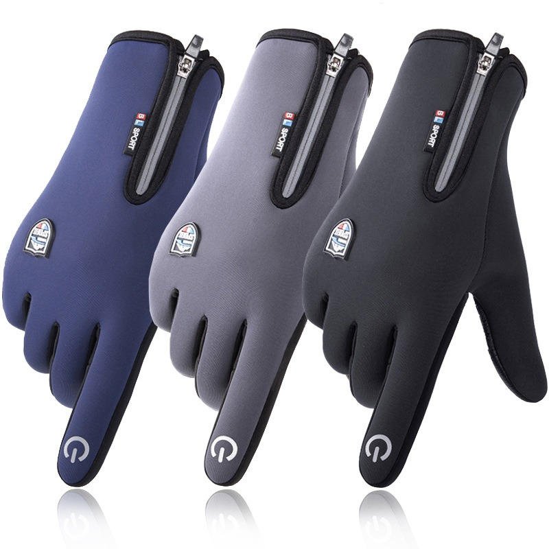 ThermaGrip Winter Gloves – Windproof & Water-Resistant | 2 Pairs