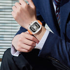 Apple Watch bracelet and case, Richard Mille style, transparent case, soft TPU, Jankre model