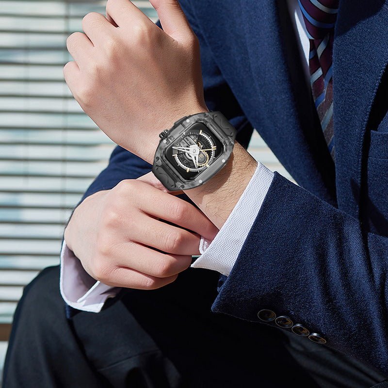 Apple Watch bracelet and case, Richard Mille style, transparent case, soft TPU, Jankre model