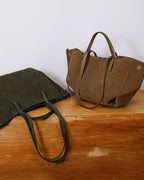 Adriana Suede Tote Bag